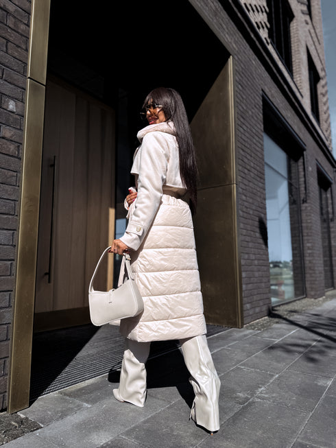 Coat "KOMBINĀCIJA HK30" - LIGHT BEIGE